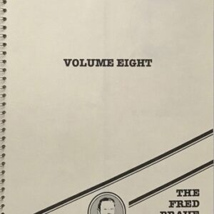 The Fred Braue notebooks Vol 8 by Frederick Braue