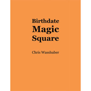 Birthdate Magic Square by Chris Wasshuber
