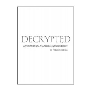 Decrypted by Orko Guha