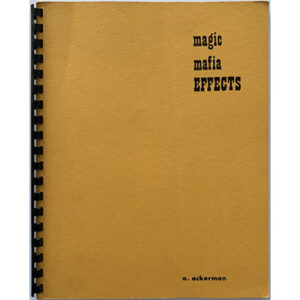 Magia Mafia Effects by Allan Ackerman