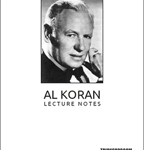 Lecture Notes 1971 by Al Koran