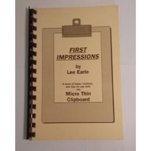 First Impressions by Lee Earle