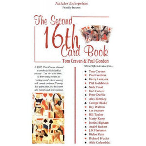The Second 16th Card Book Volume 1 by Tom Craven & Paul Gordon