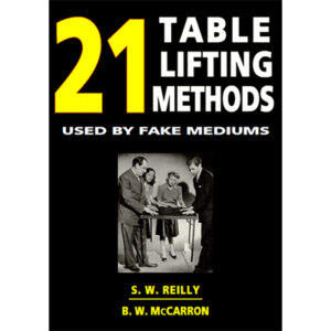 21 Table Lifting Methods by SW Reilly & BW McCarron